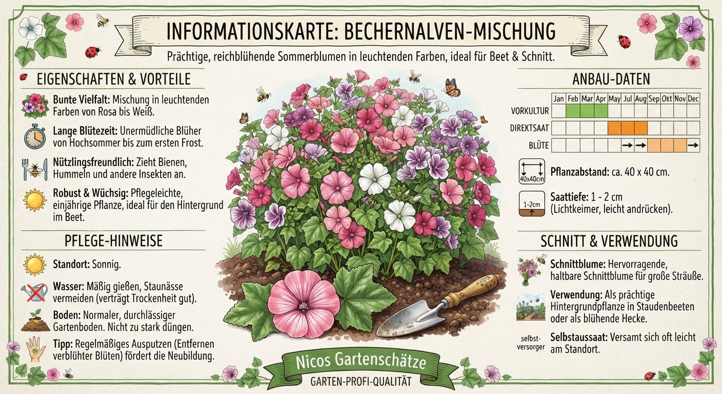 Bechermalve Mischung
