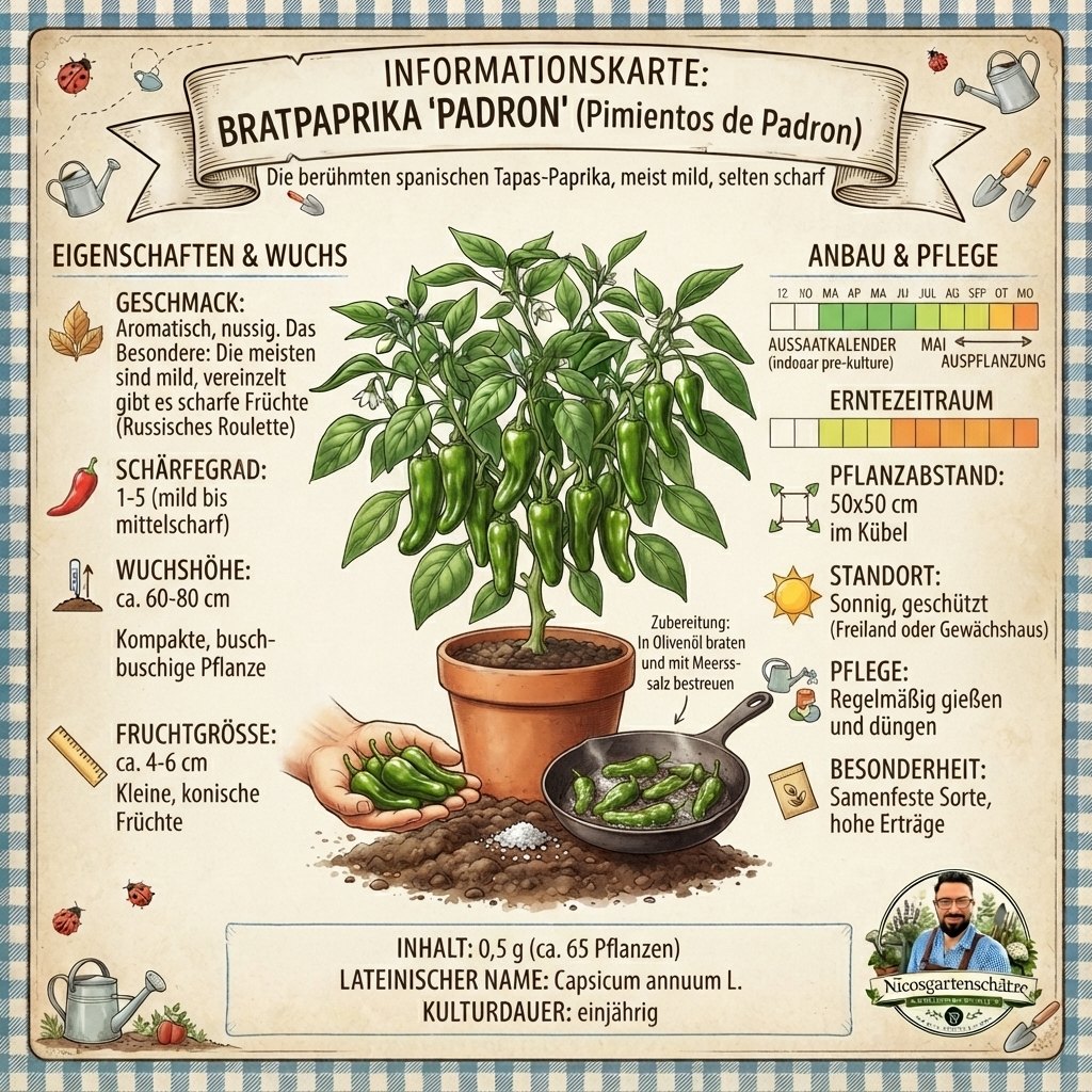 Bratpaprika Padron