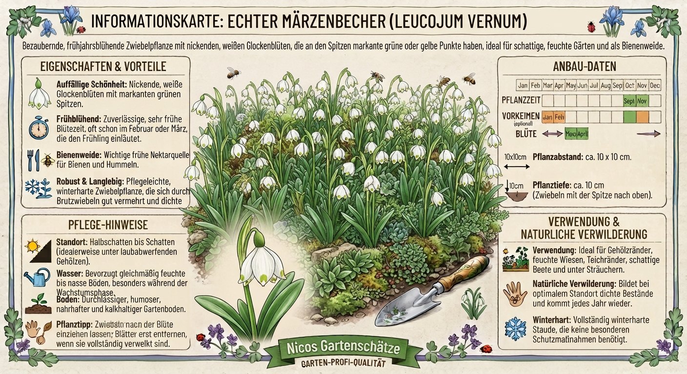 Leucojum vernum Märzenbecher (10 Stück)