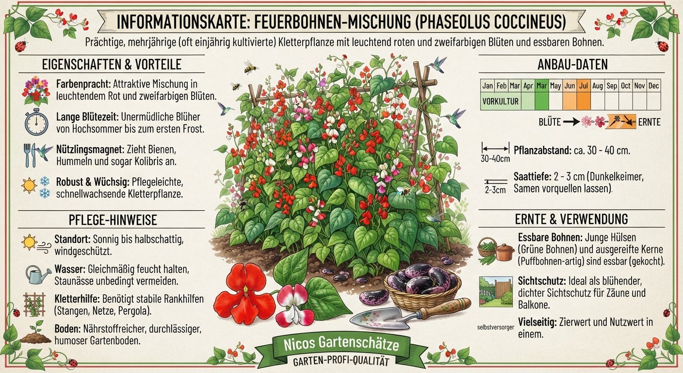 Feuerbohnen Mischung