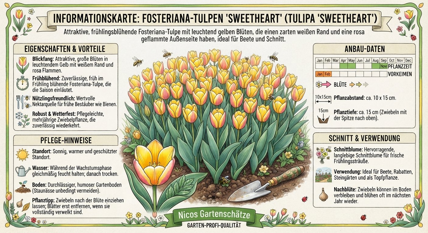 Fosteriana-Tulpe Sweetheart (10 Stück)