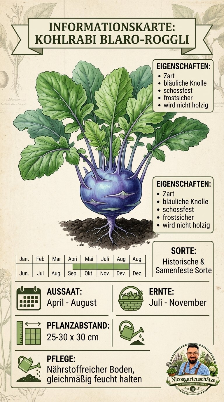 Kohlrabi Blaro Roggli