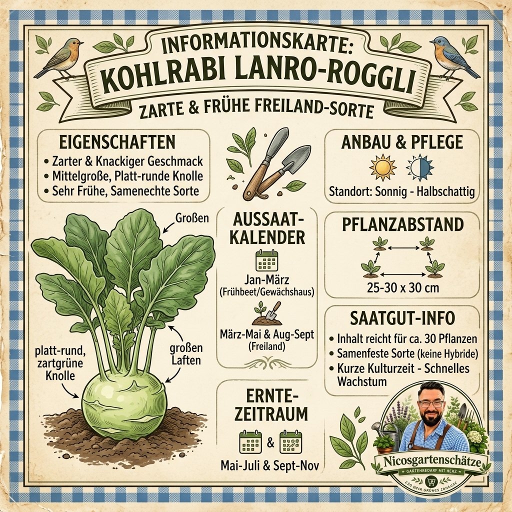 Kohlrabi Lanro Roggli