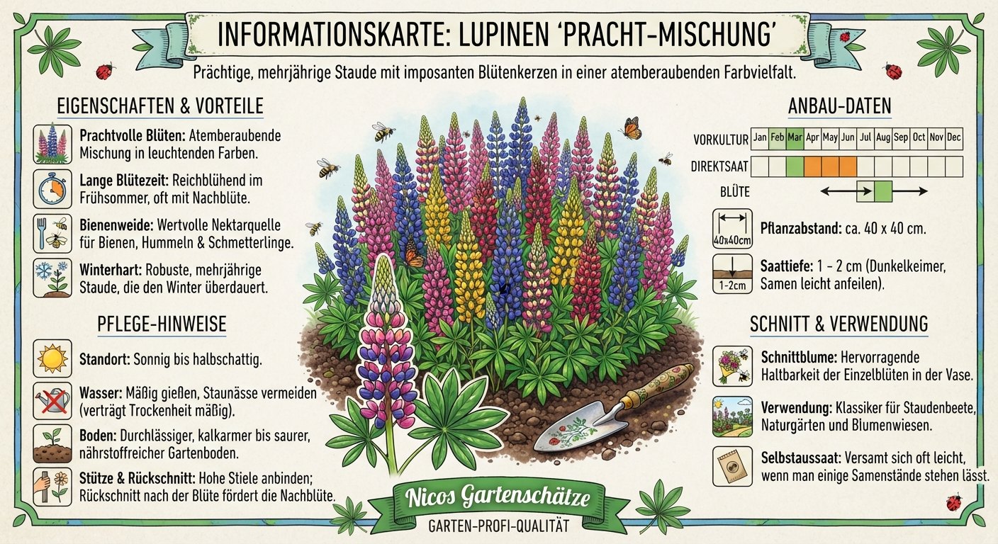 Lupinen Prachtmischung