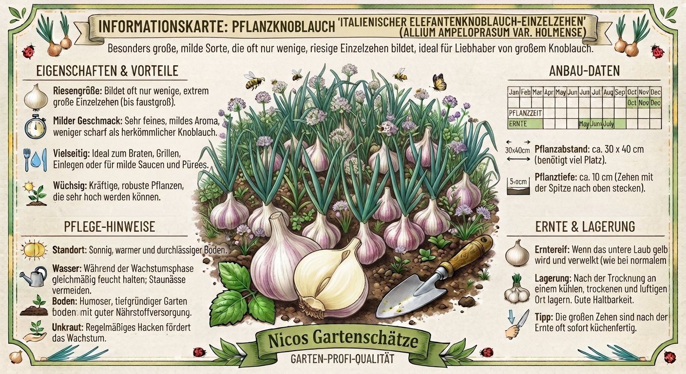 Elefantenknoblauch Einzelzehen
