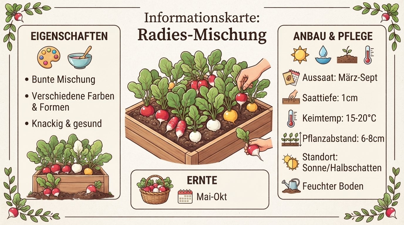 Radies Mischung