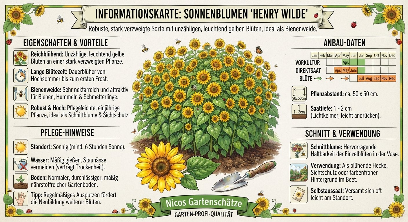 Sonnenblume Henry Wilde