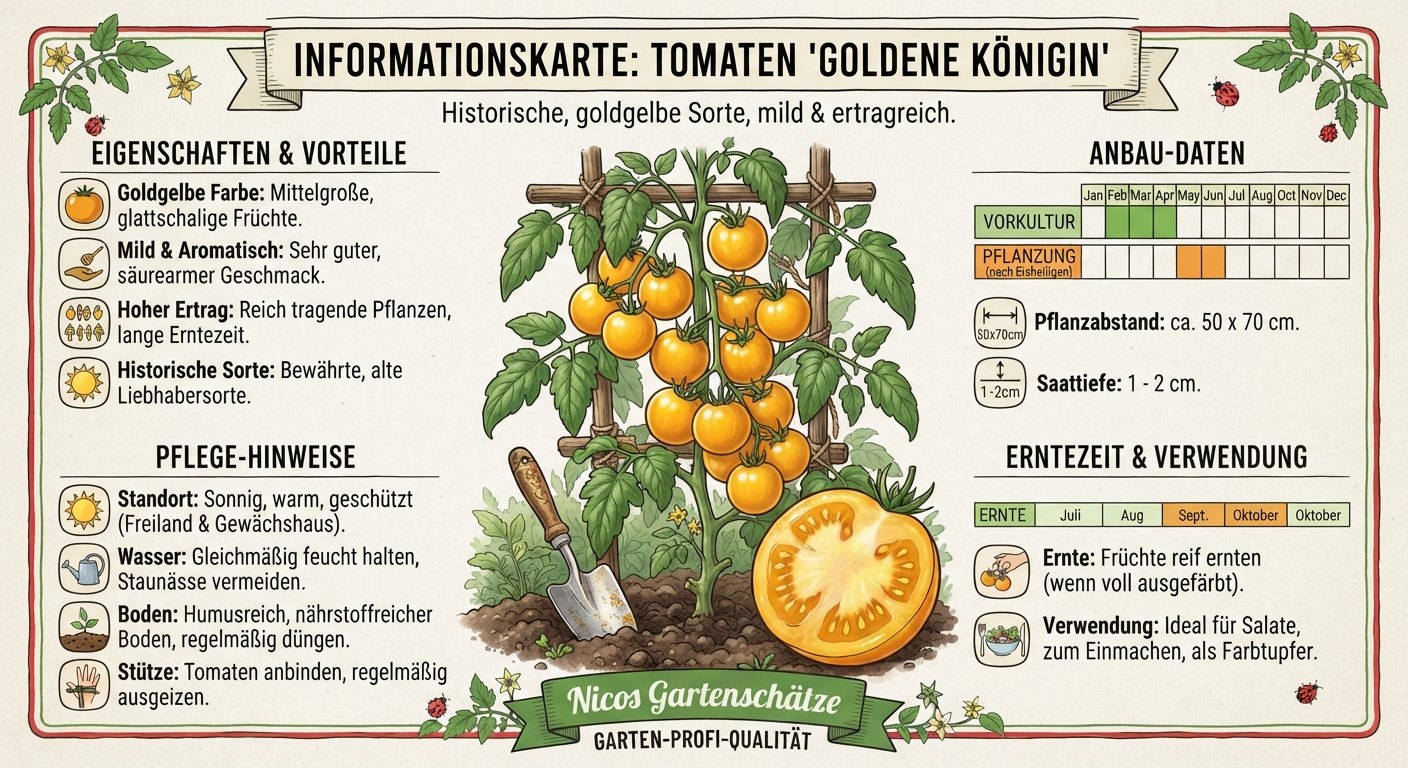 Tomaten Goldene Königin