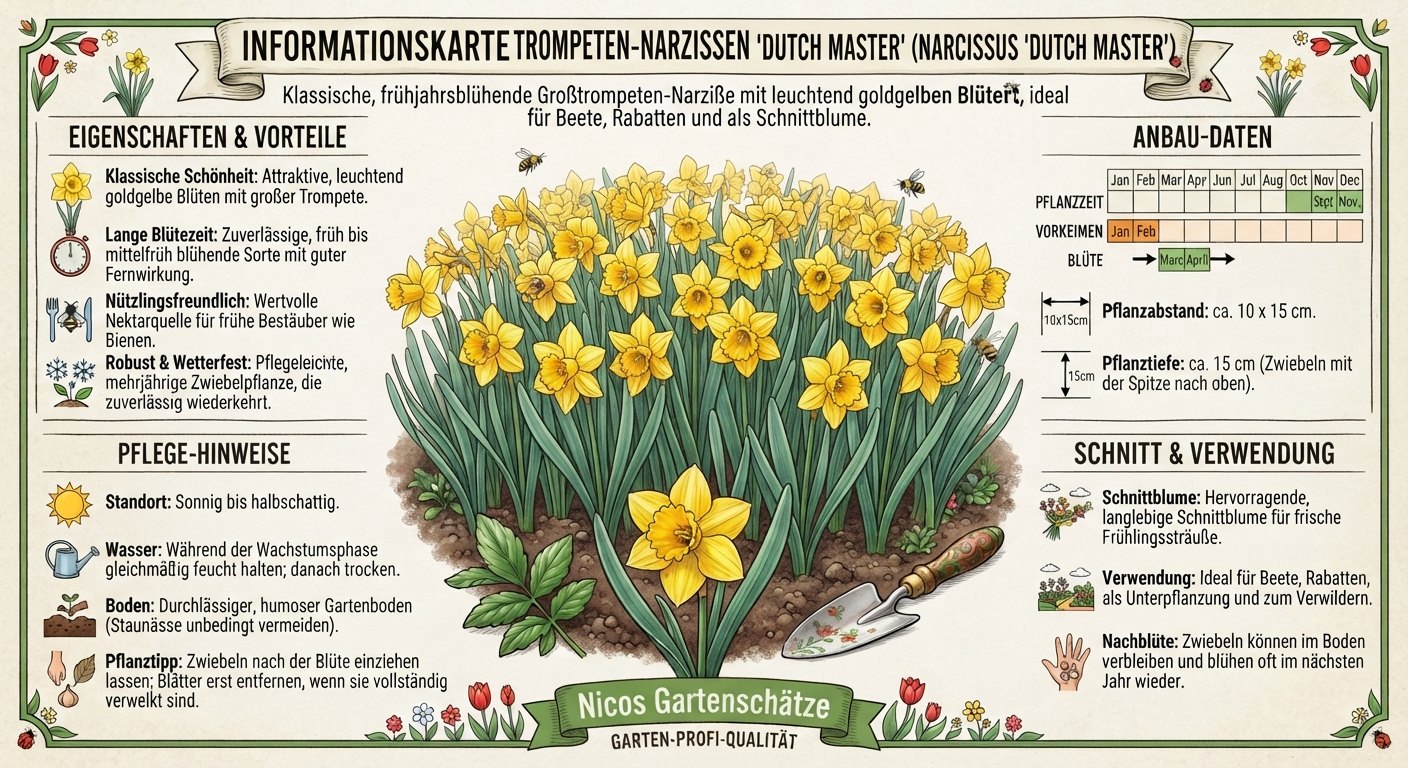 Trompeten-Narzisse Dutch Master (10 Stück)