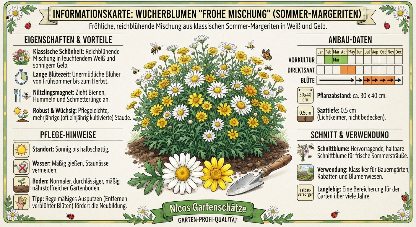 Wucherblume Frohe Mischung