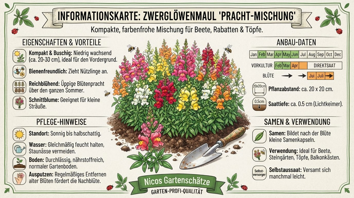 Zwerg Löwenmaul Prachtmischung